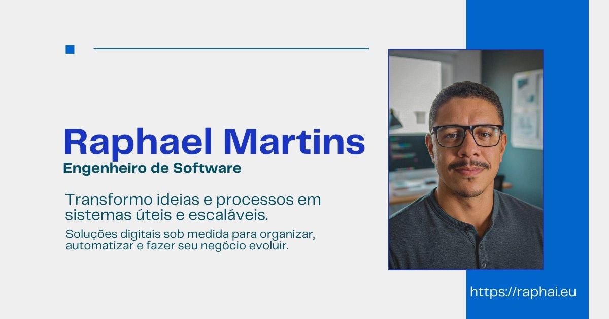 Raphael Martins - Engenheiro de Software Sênior Full Stack | Laravel ...